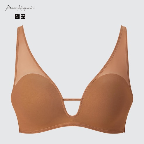 Uniqlo Philippines - The Mame Kurogouchi Wireless Bra (Plunging), AIRism  Plunging Bra Camisole, and the AIRism Ultra Seamless Shorts are now  available at the UNIQLO Stores in Robinsons Magnolia, SM Southmall, SM
