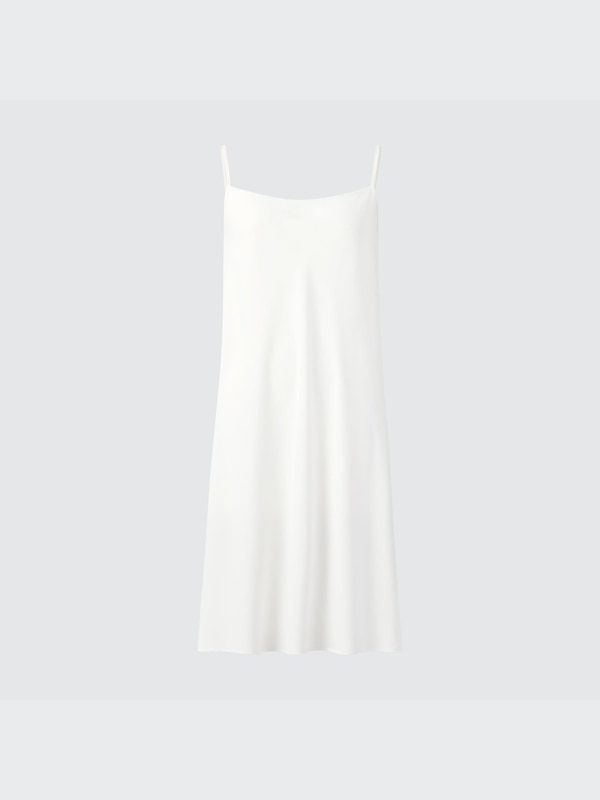 Textured Cotton Volume Sleeve Dress (Hana Tajima)