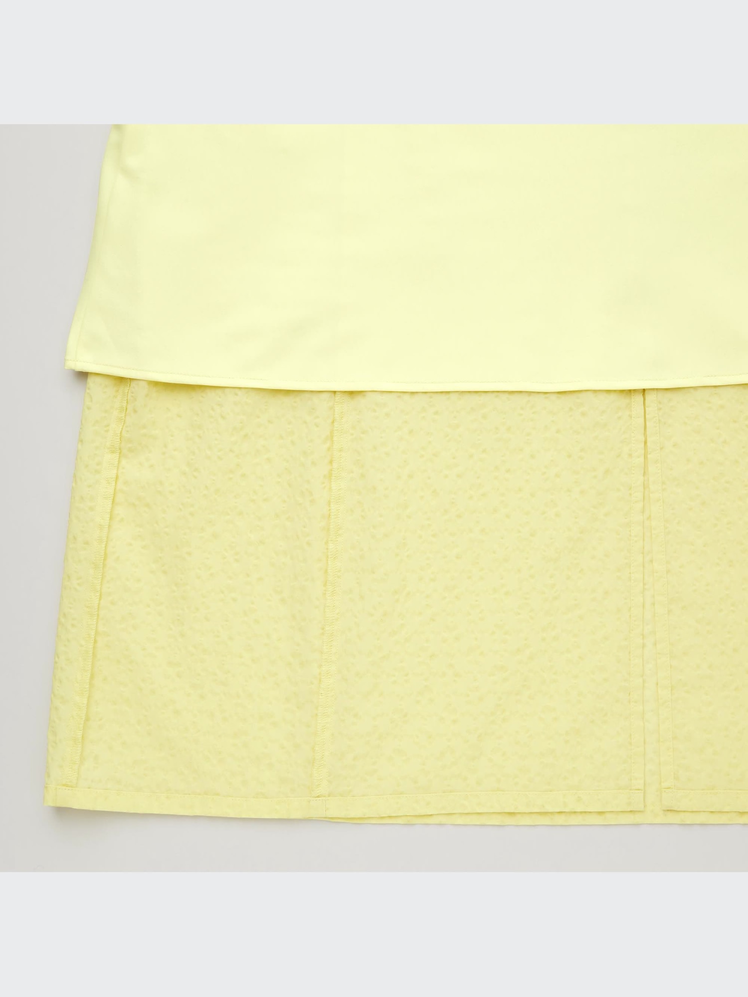 WOMEN'S HANA TAJIMA TEXTURED COTTON VOLUME SLEEVE DRESS