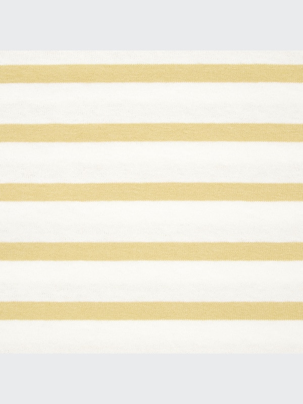 STRIPED BOAT NECK LONG SLEEVE DRESS
