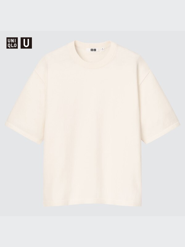 U High Twisted Knitted T-Shirt