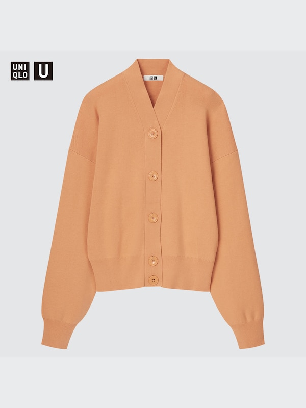 UNIQLO U FULL NEEDLE SHORT CARDIGAN