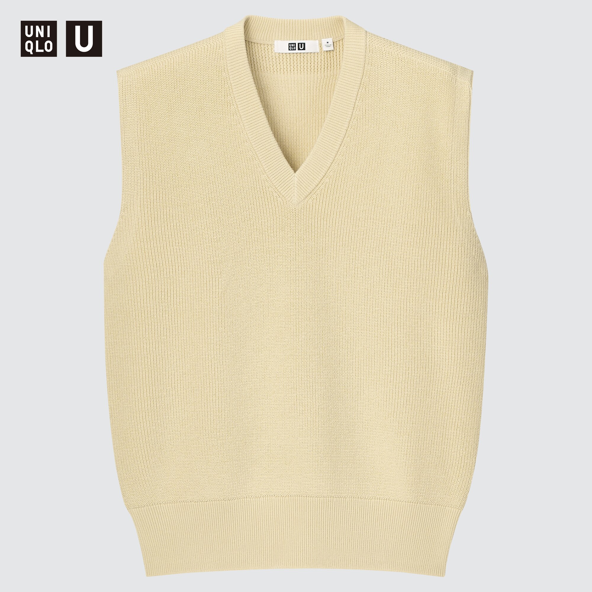 Uniqlo U V Neck Sweater Vest UNIQLO UK