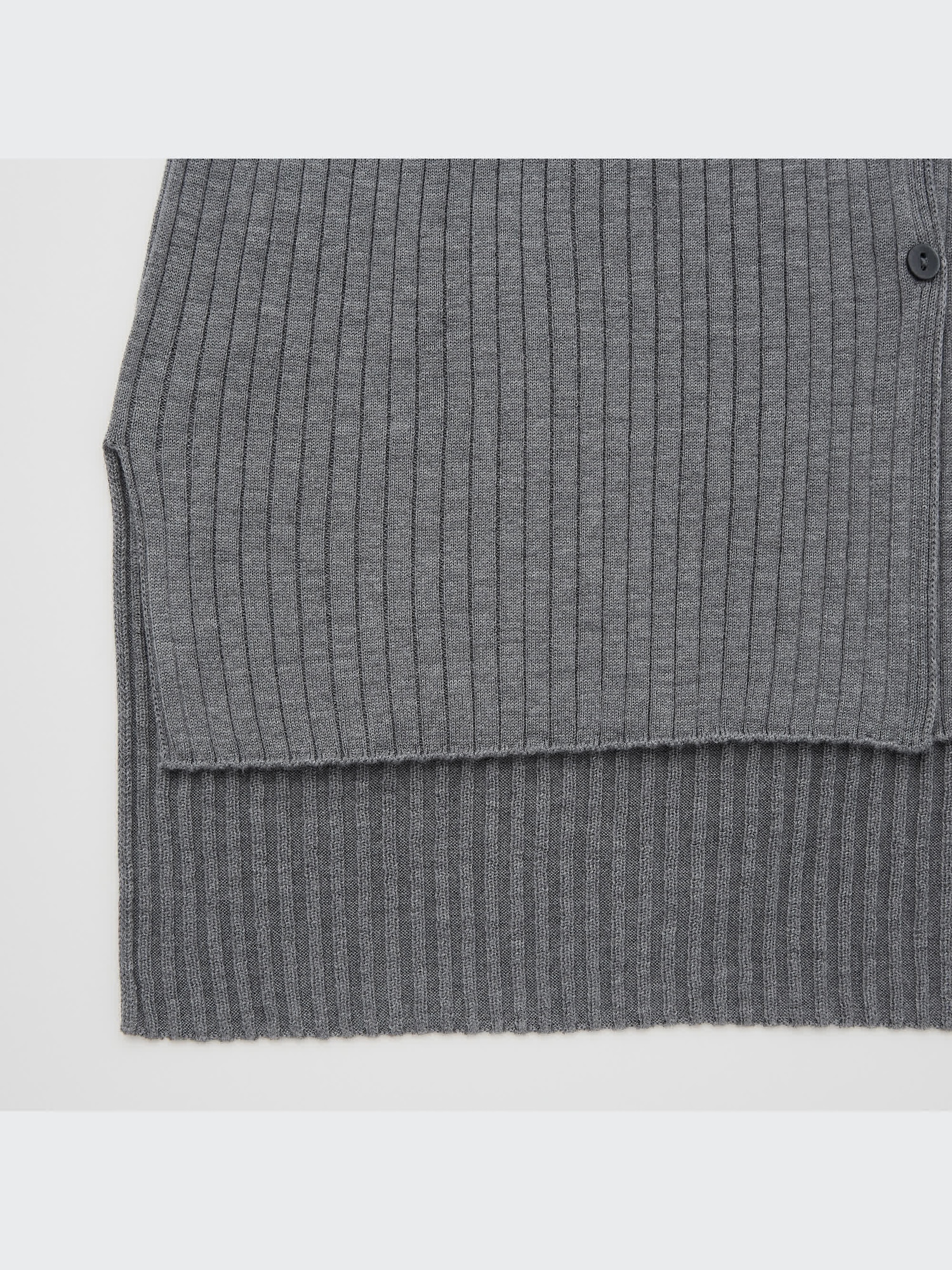 Women's Mame Kurogouchi 3D Knit Ribbed Long Long-Sleeve Cardigan
