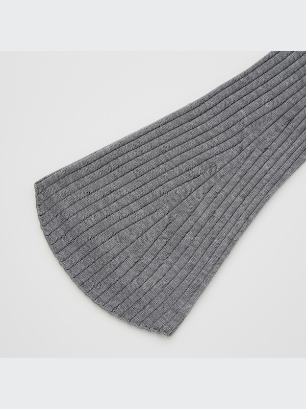 Mame Kurogouchi 3D Knit Ribbed Long Long-Sleeve Cardigan