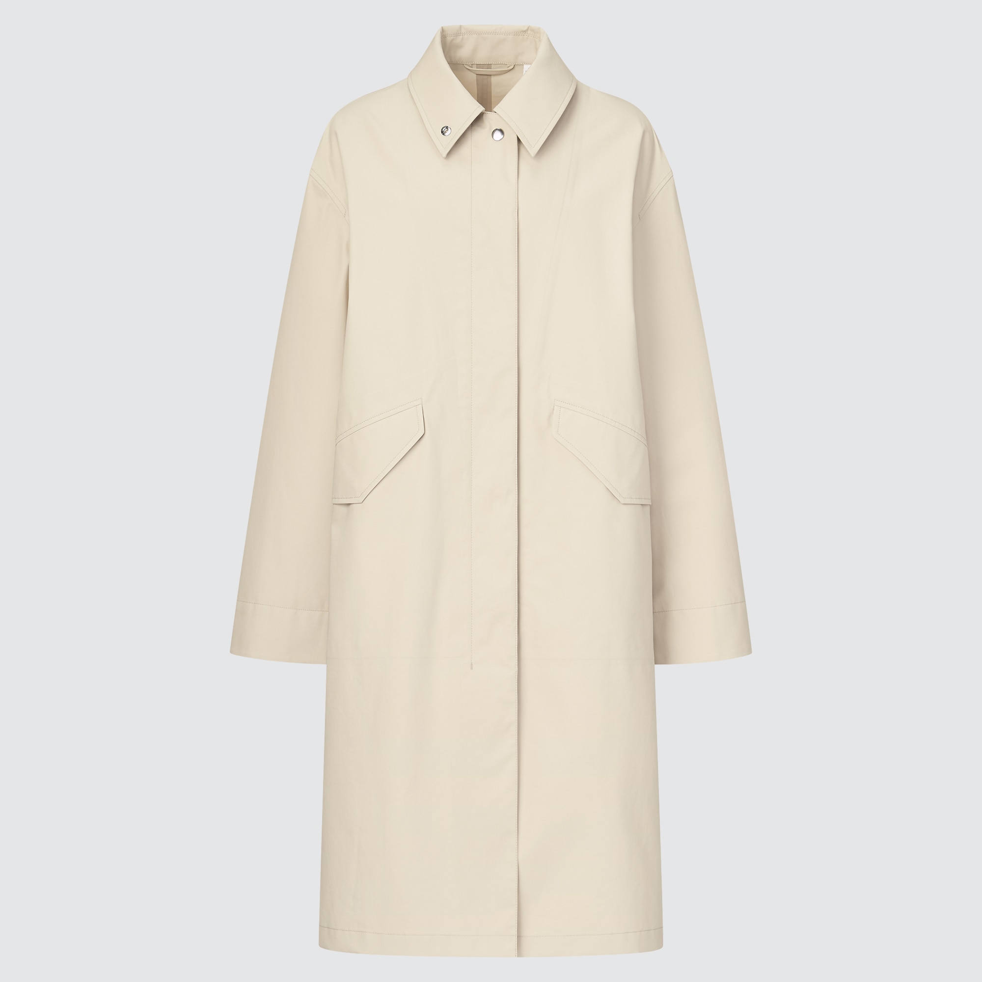 UNIQLO U OVERSIZED HOODED COAT