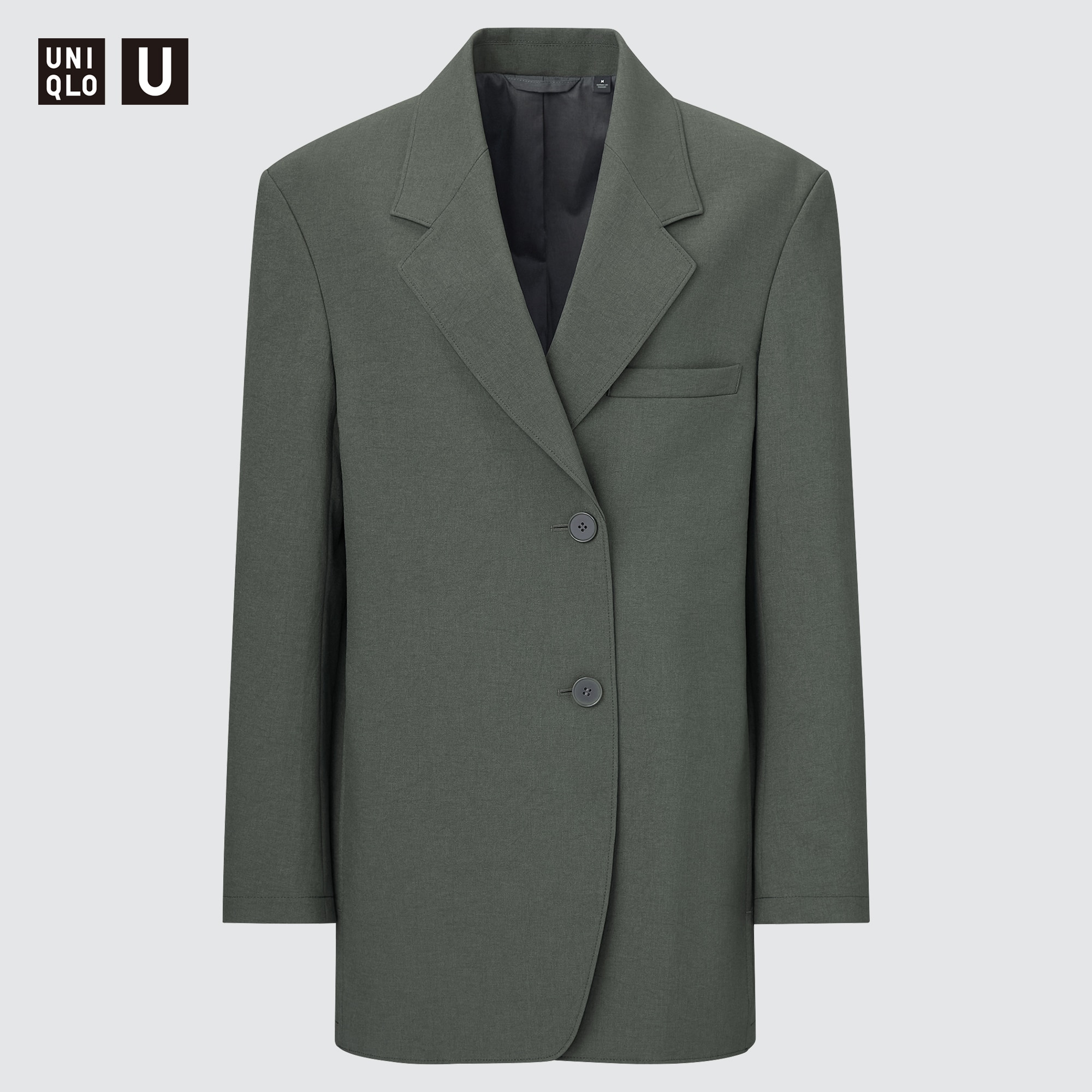 Uniqlo u wool blend chesterfield coat sale