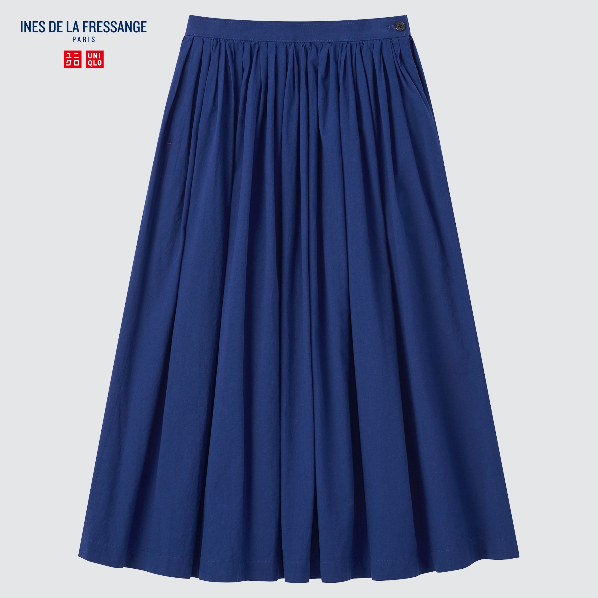 cotton gathered skirt