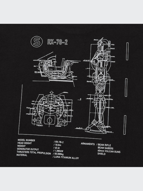Mobile Suit Gundam Series UT (Short-Sleeve Graphic T-Shirt)