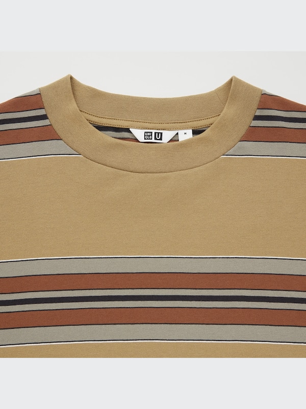 U Striped Short-Sleeve T-Shirt