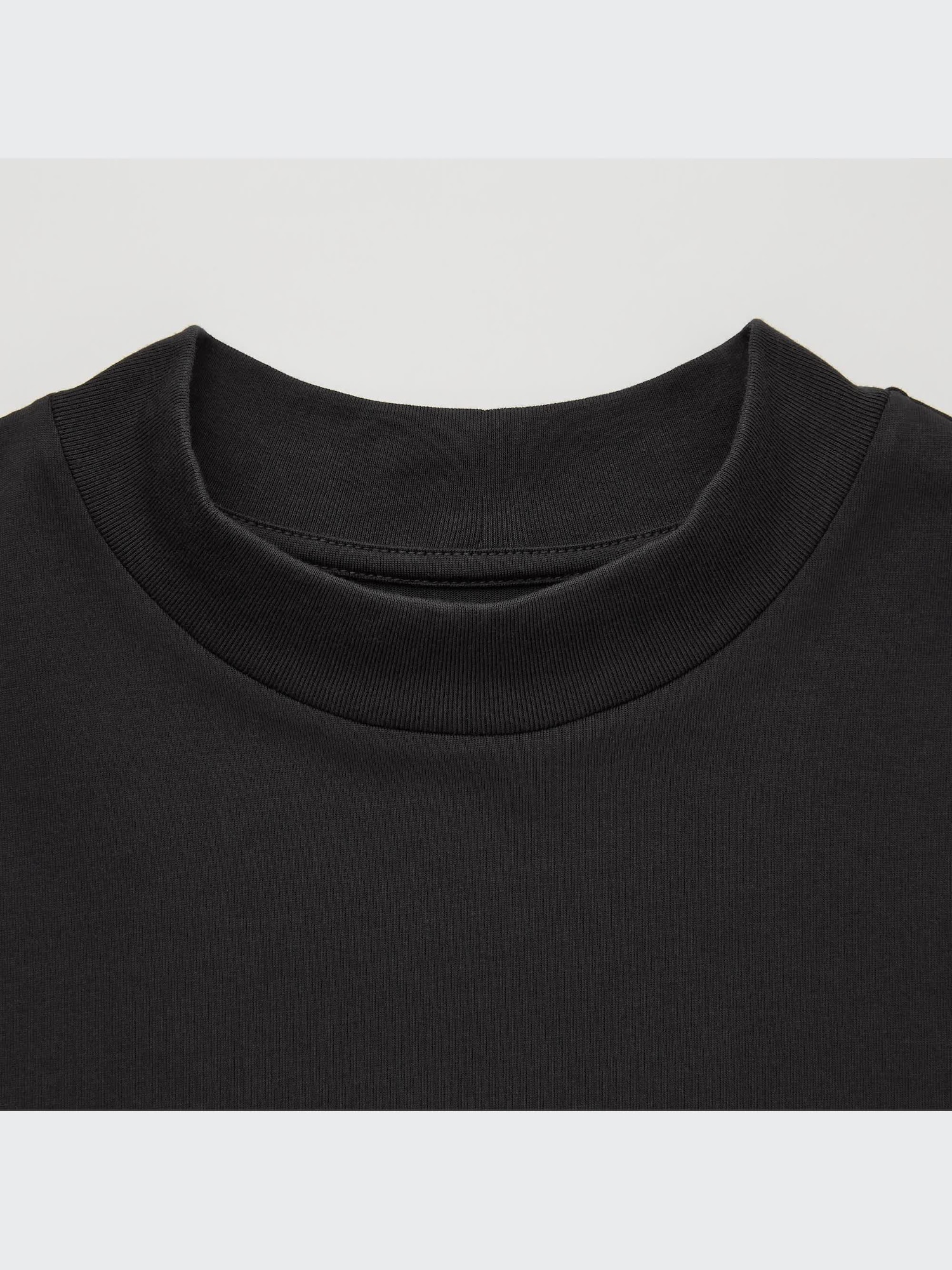 AIRism Cotton Mock Neck Short-Sleeve T-Shirt (Theory) | UNIQLO US