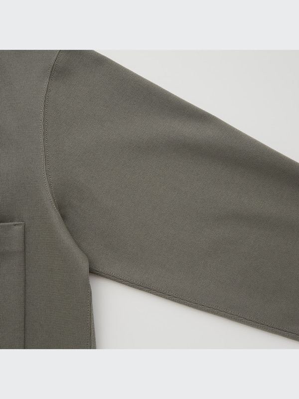U French Ribbed Cardigan