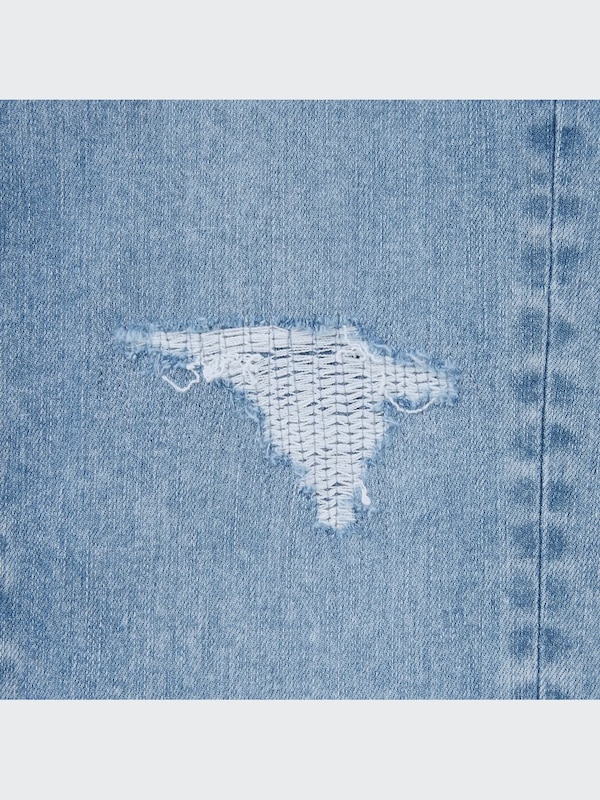 Distressed Ultra Stretch Skinny-Fit Jeans