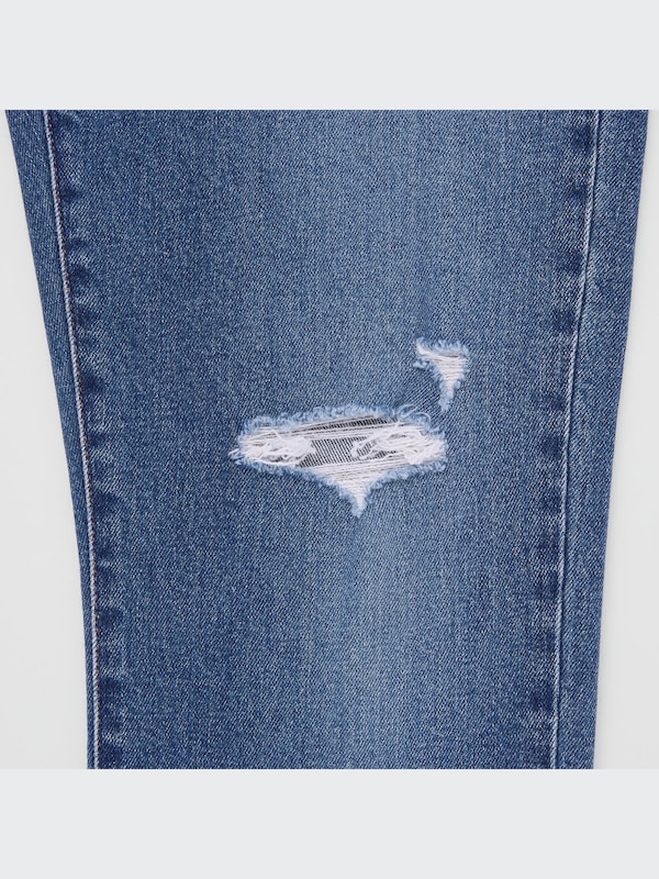 Slim Straight High-Rise Ankle Jeans