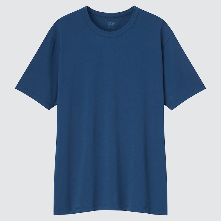 AIRism Cotton Crew Neck Short-Sleeve T-Shirt