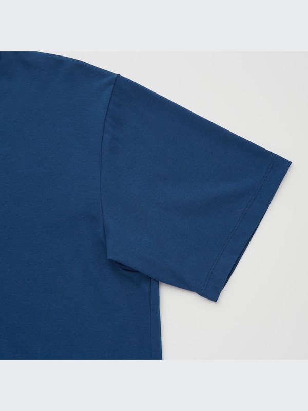 AIRism Cotton Crew Neck Short-Sleeve T-Shirt