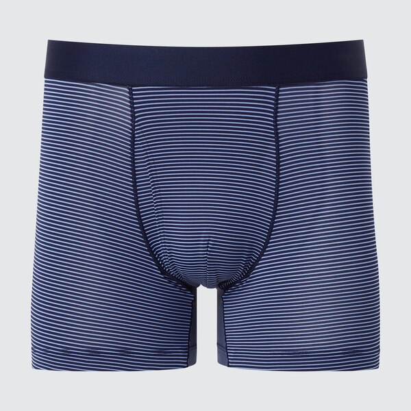 AIRism Micro Mesh Striped Boxer Briefs | UNIQLO US