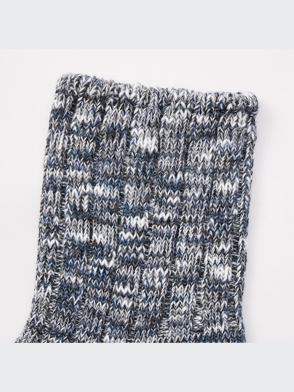 Slub Half Socks