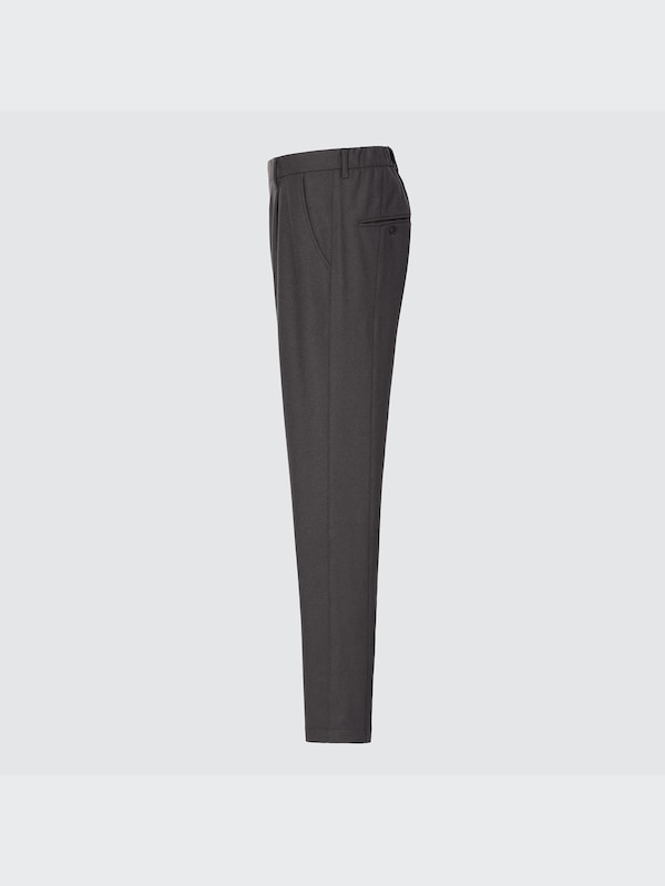 +J Wool Blend Tucked Tapered Pants