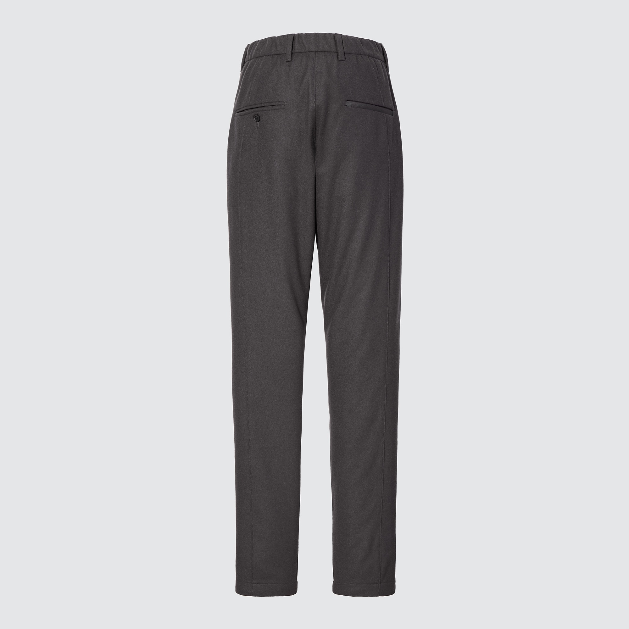 uniqlo tucked tapered trousers