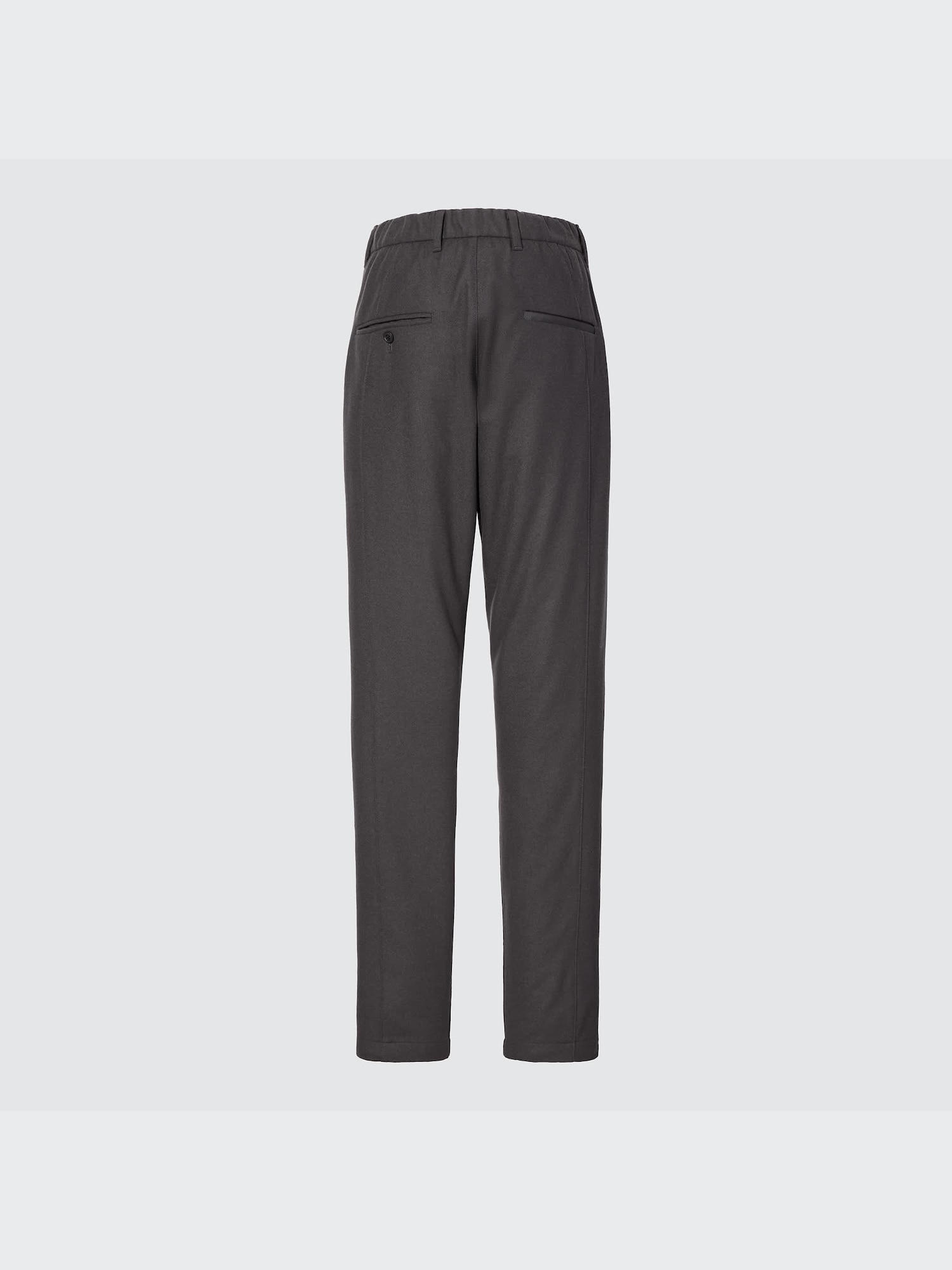 2 Tuck Tapered Pants②combat wool Wool Blend Tuck Tapered Pants -Black | Garmentory