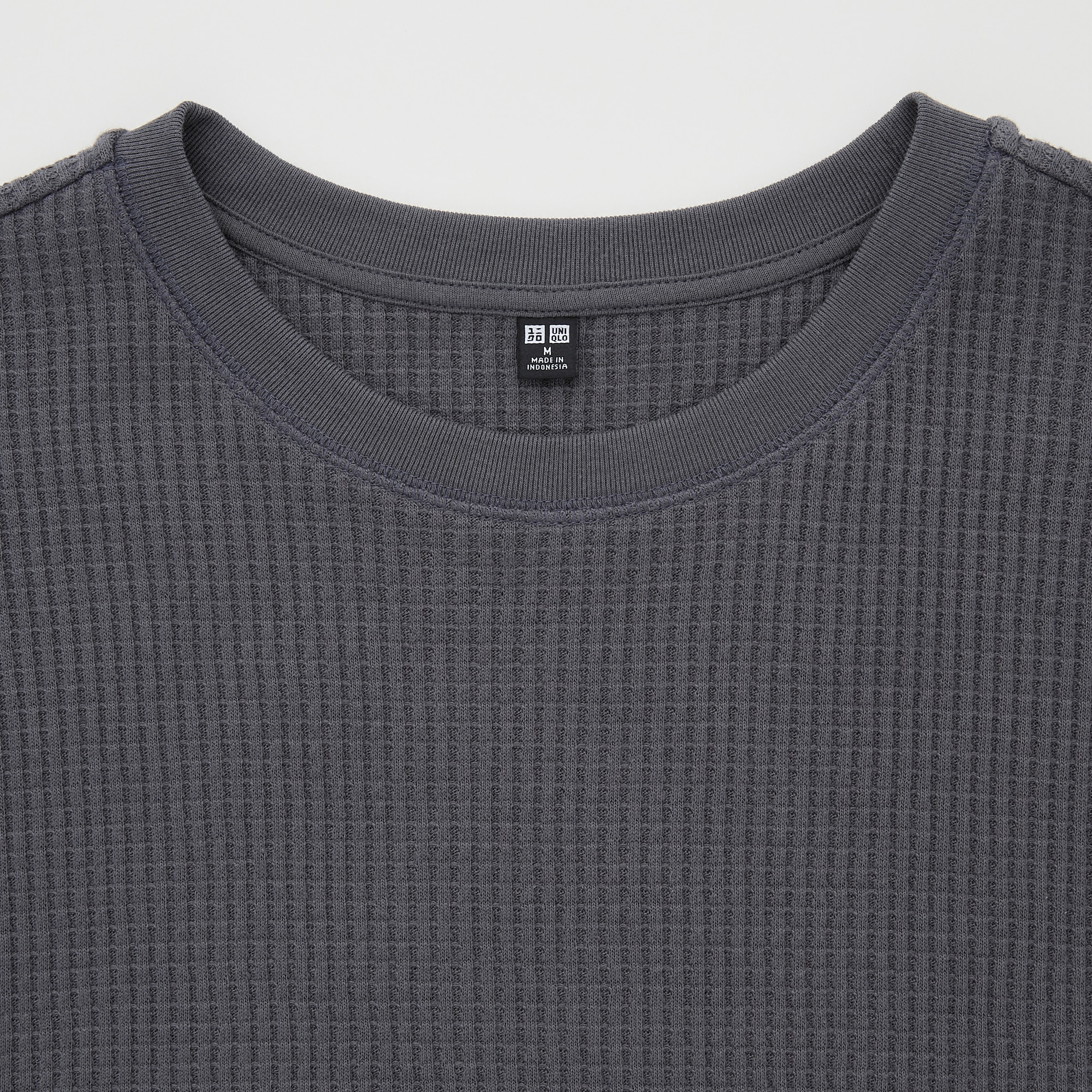 Uniqlo waffle 2024 long sleeve