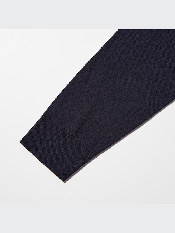 +J Merino Blend Knitted Long-Sleeve Polo Shirt