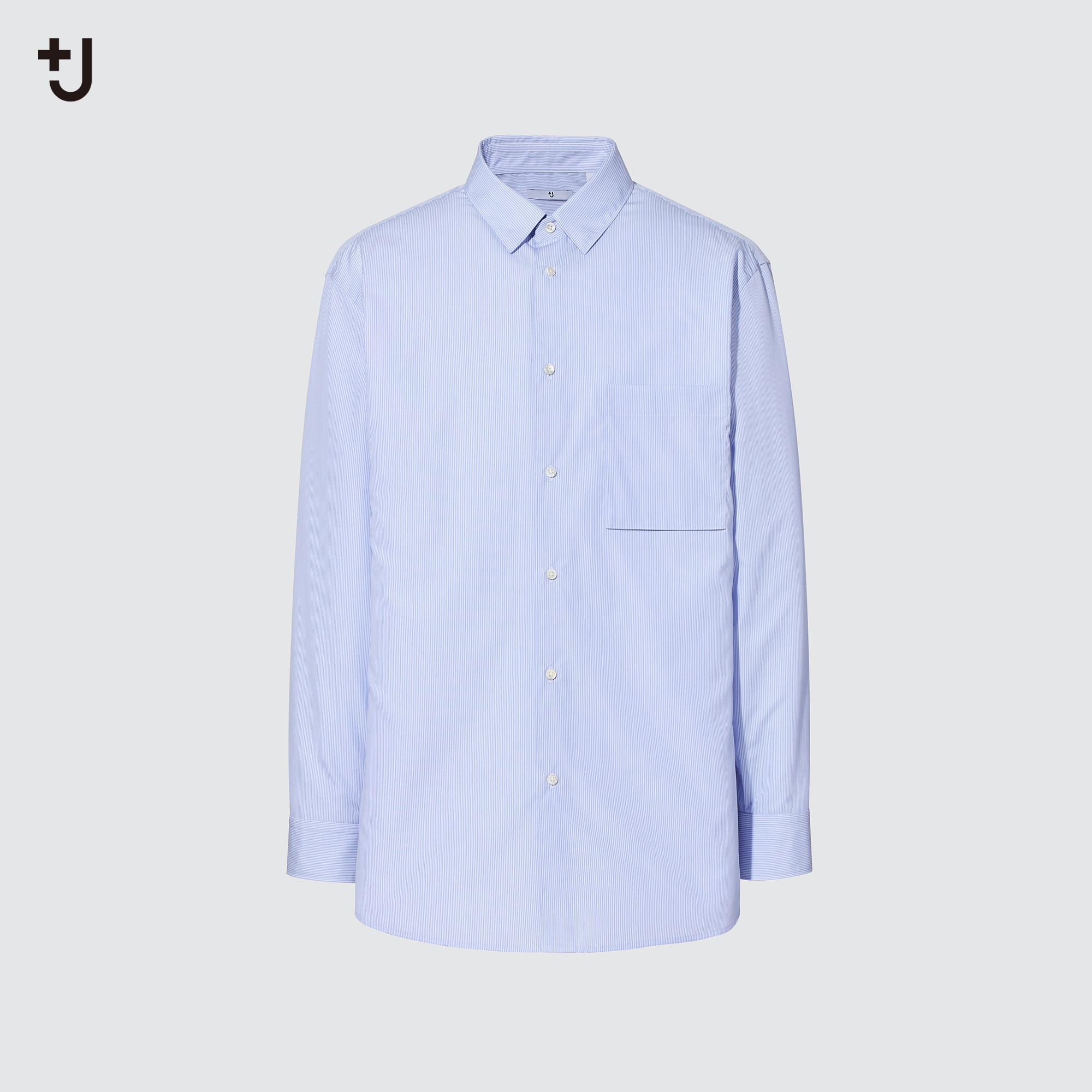 +J Supima® Cotton Regular-Fit Long-Sleeve Shirt | UNIQLO US
