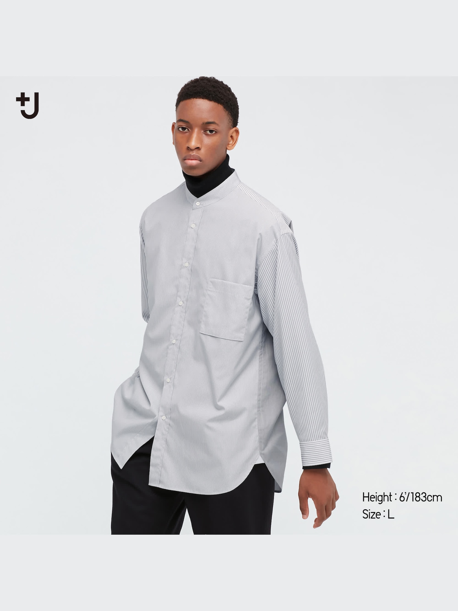 トップス round collar shirt COS Round-collar Shirt in White | Lyst