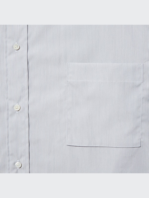 +J Supima® Cotton Oversized Stand Collar Long-Sleeve Shirt