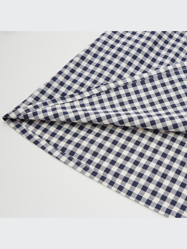 Gingham Short-Sleeve Dress