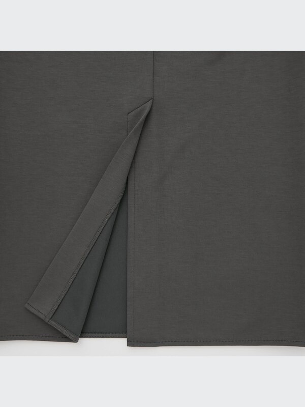 STRETCH DOUBLE FACE NARROW SKIRT