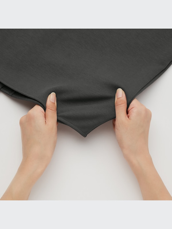 STRETCH DOUBLE FACE NARROW SKIRT