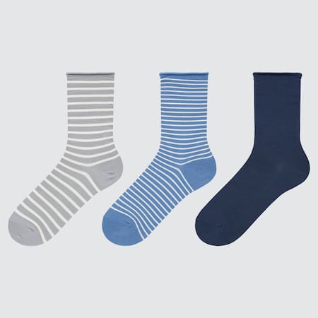 Women Striped Socks (Three Pairs)