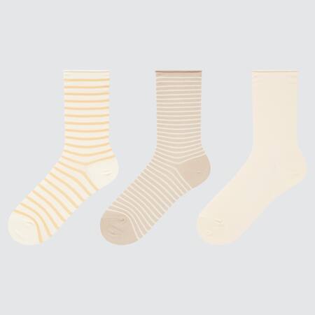 Damen Gestreifte Socken (3 Paar)