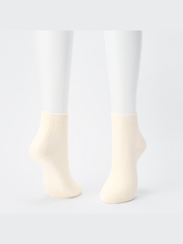 Bright Ribbed Crew Socks (3 Pairs)