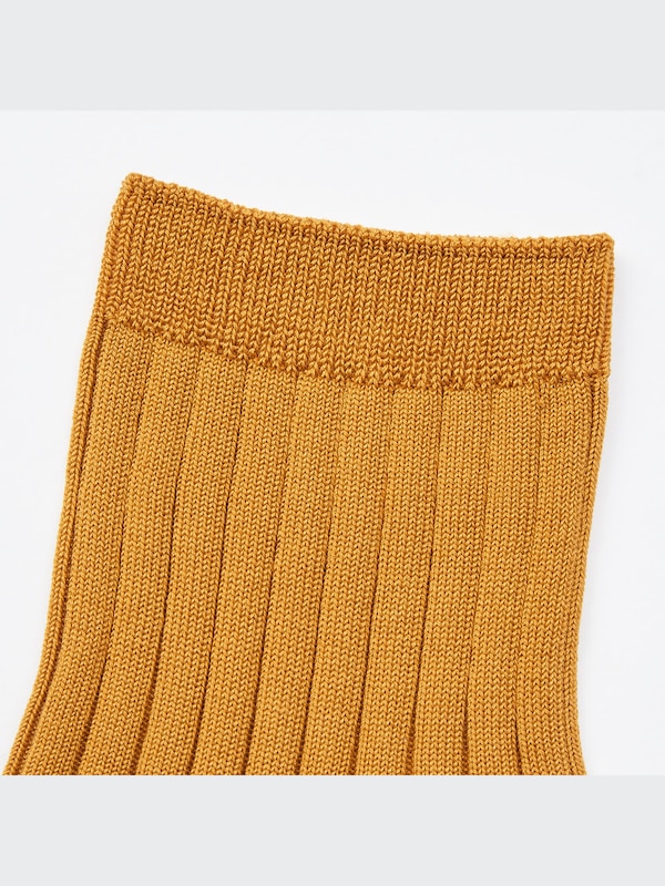 Bright Ribbed Crew Socks (3 Pairs)