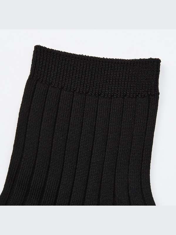 Bright Ribbed Crew Socks (3 Pairs)