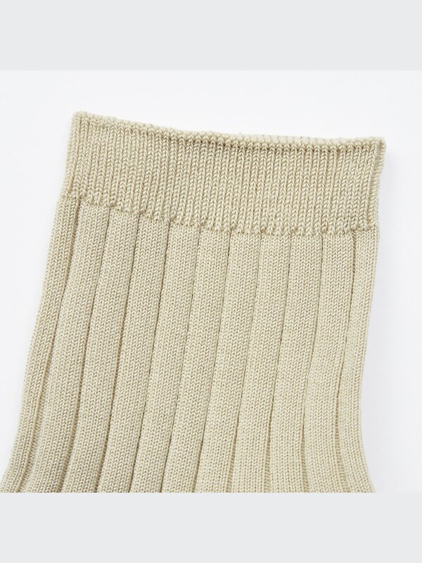 Bright Ribbed Crew Socks (3 Pairs)