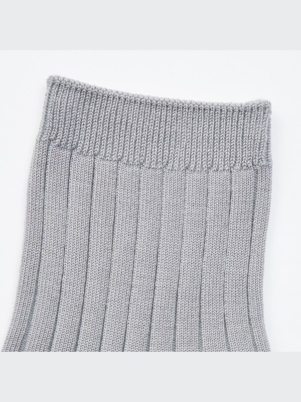 Bright Ribbed Crew Socks (3 Pairs)