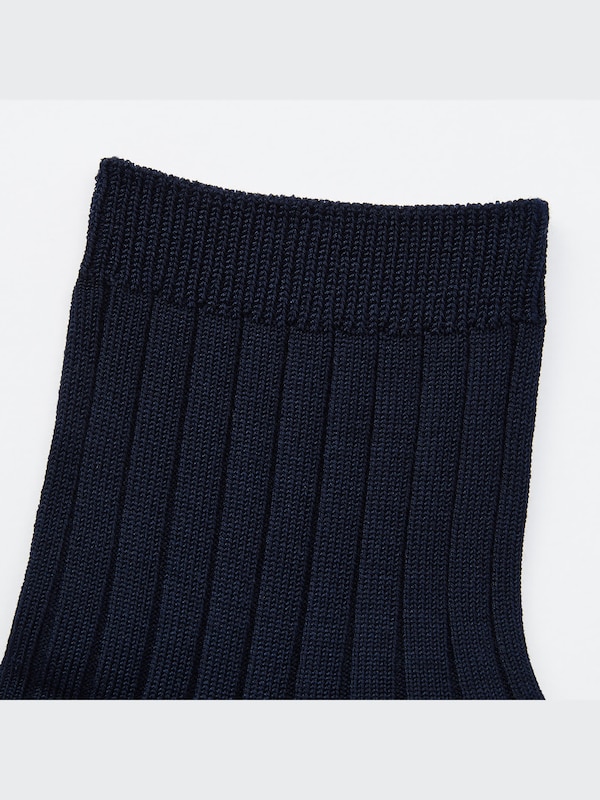 Bright Ribbed Crew Socks (3 Pairs)