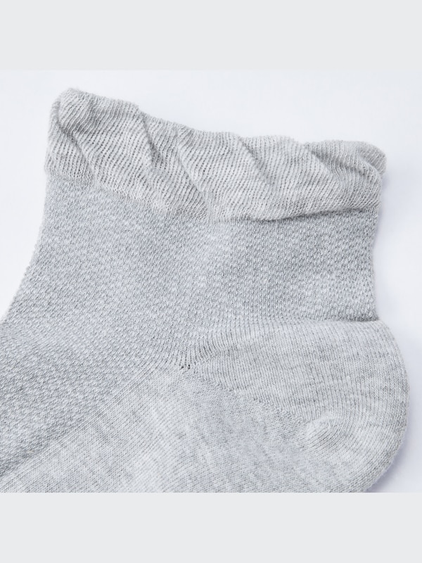 Mesh Relaxed Short Socks (3 Pairs)