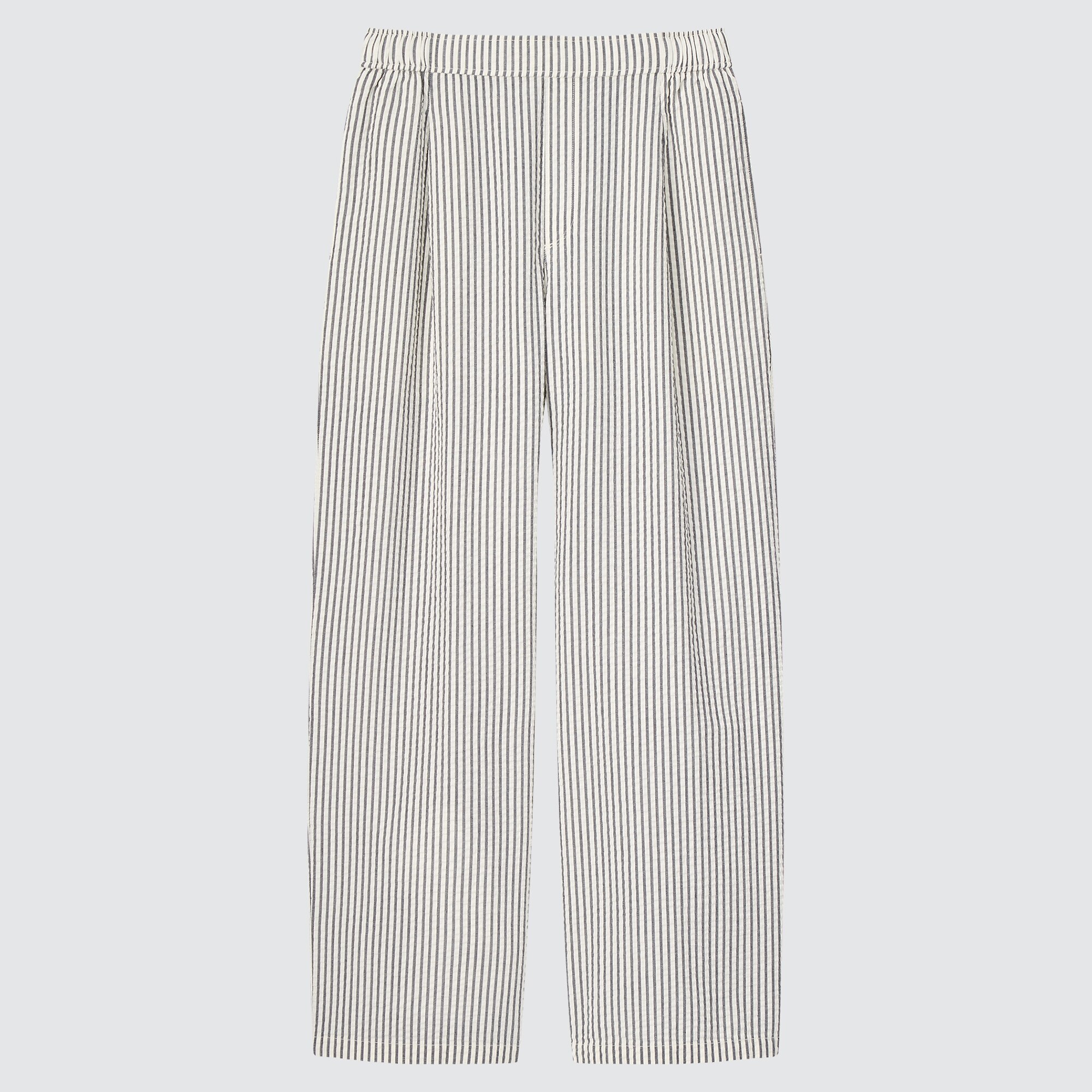 smart striped trousers