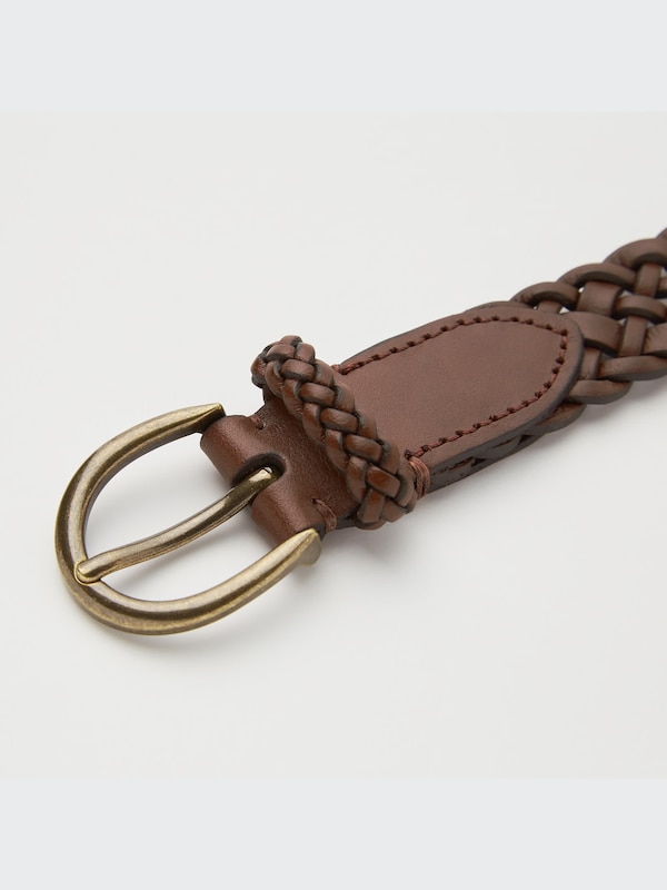 Mesh Leather Belt