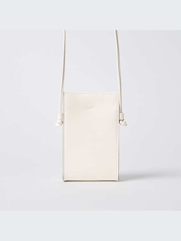 Faux-Leather Mini Utility Shoulder Bag