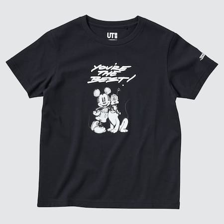 Monochrome Mickey by Joshua Vides UT Camiseta Gráfica Niños