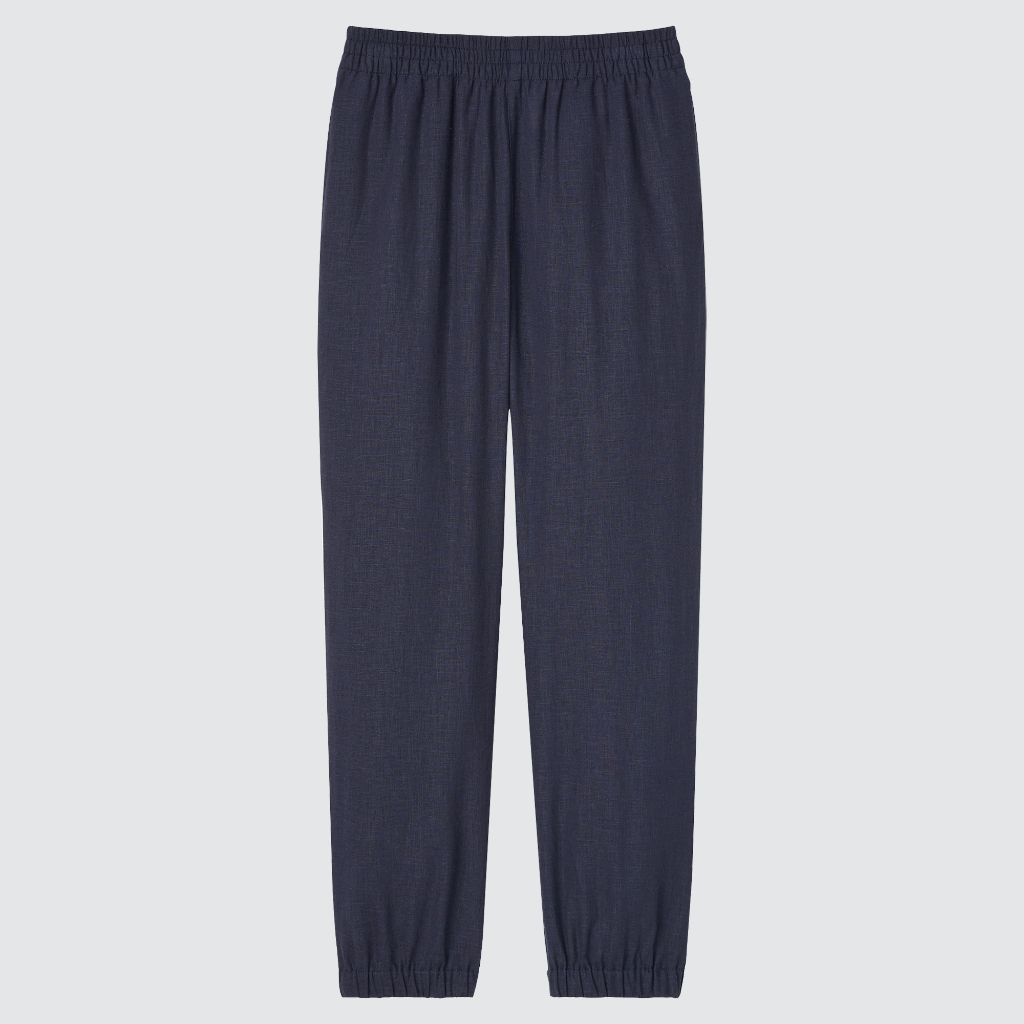 Kids Linen Blend Relaxed Fit Joggers 
