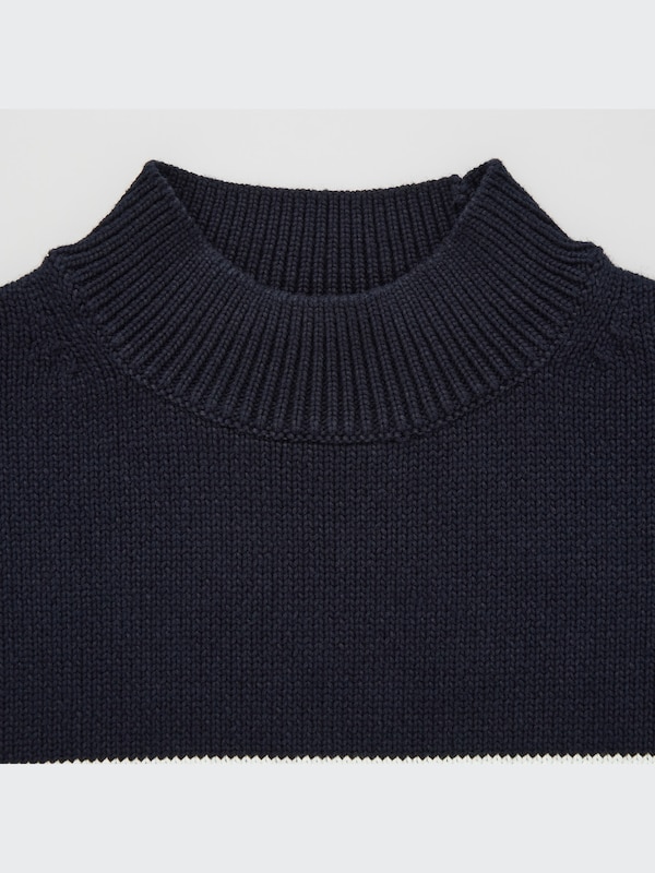 CHANDAIL À RAYURES LAVABLE À COL MONTANT