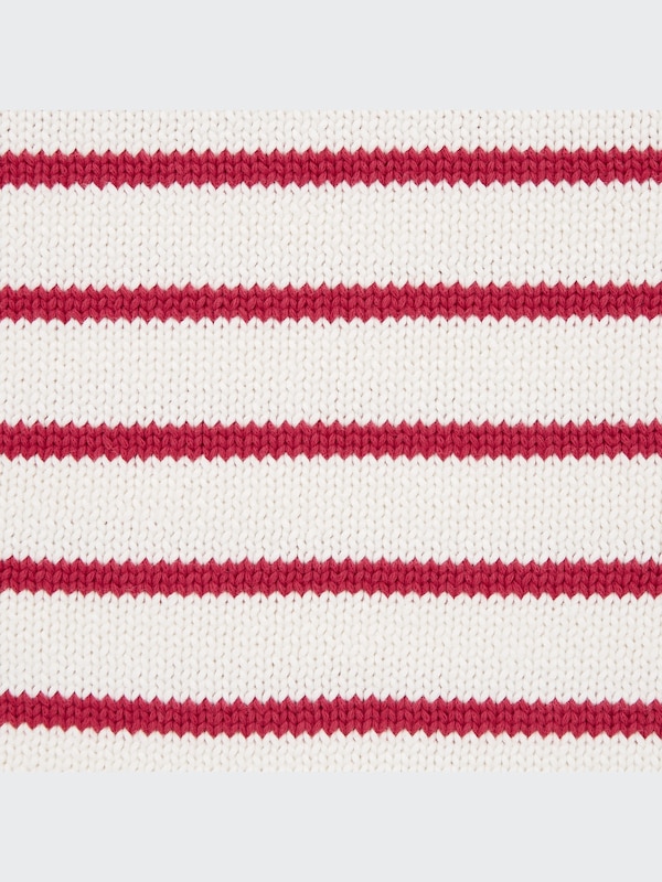 CHANDAIL À RAYURES LAVABLE À COL MONTANT