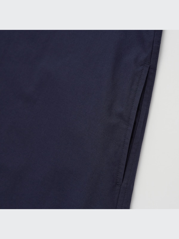 COTTON A-LINE SHIRT DRESS